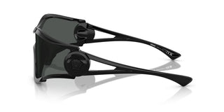 Versace Ve 4475 Unisex Black Shield Sunglasses