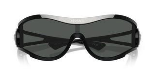Versace Ve 4475 Unisex Black Shield Sunglasses