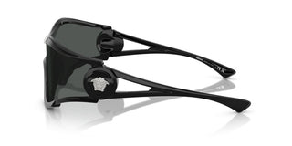 Versace Ve 4475 Unisex Black Shield Sunglasses