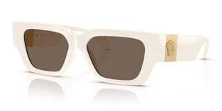 Versace VE 4497U women White Geometric Sunglasses