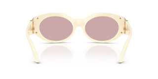 Versace VE 4503U women White Oval Sunglasses