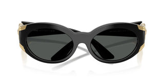Versace VE 4503U women Black Oval Sunglasses