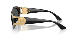 Versace VE 4503U women Black Oval Sunglasses