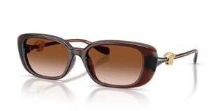 Versace VE 4504D women Brown Cat Eye Sunglasses