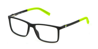 Fila VFI704L unisex Black Rectangle Eyeglasses