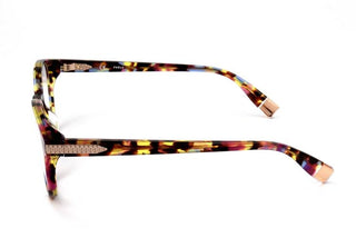 Furla Vfu437 Women Havana Round Eyeglasses