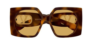 Valentino VG0002S women Havana Squared Sunglasses