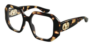 Valentino VG0003O women Havana Geometric Eyeglasses