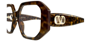 Valentino VG0003O women Havana Geometric Eyeglasses