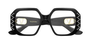 Valentino VG0003O women Black Geometric Eyeglasses