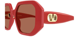 Valentino VG0003SA women Red Geometric Sunglasses