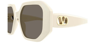 Valentino VG0003SA women White Geometric Sunglasses