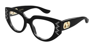 Valentino VG0004O women Black Cat Eye Eyeglasses