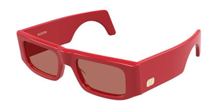 Valentino VG0005S women Red Rectangle Sunglasses