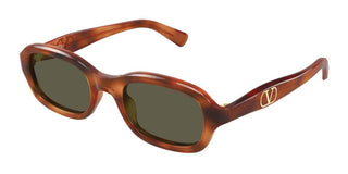 Valentino VG0010S women Havana Geometric Sunglasses
