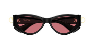 Valentino VG0014S women Black Cat Eye Sunglasses
