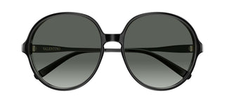Valentino VG0017S women Black Round Sunglasses