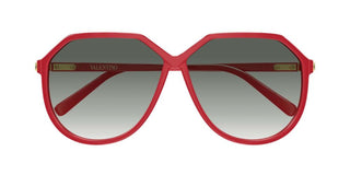 Valentino VG0026S women Red Pilot Sunglasses