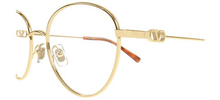 Valentino VG0031O women Gold Round Eyeglasses