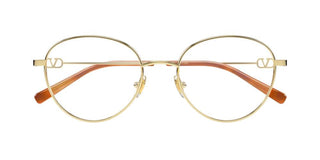 Valentino VG0031O women Gold Round Eyeglasses