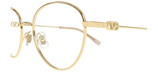 Valentino VG0031O women Gold Round Eyeglasses