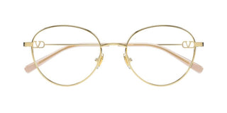 Valentino VG0031O women Gold Round Eyeglasses