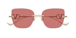 Valentino VG0033S women Gold Cat Eye Sunglasses