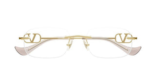 Valentino VG0034O women Gold Round Eyeglasses