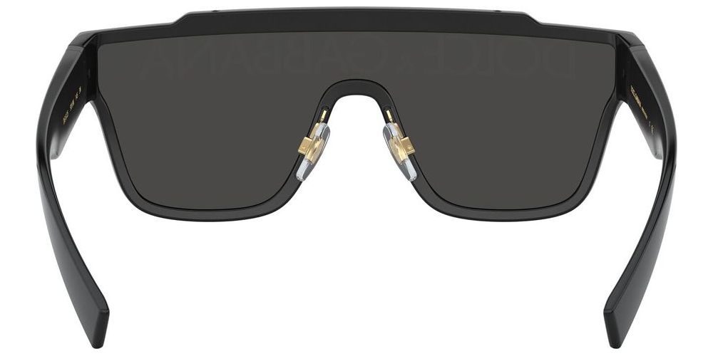 うのにもお得な 2.0 PIAVE VIALE Gabbana & Dolce DG Shield Black men 6125 セル、プラスチックフレーム