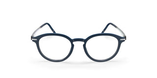 Silhouette Vibrant Horizon Fullrim 2976 Unisex Blue Pantos Eyeglasses