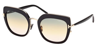 Tom Ford VIRGINIA FT 0945 women Black Geometric Sunglasses