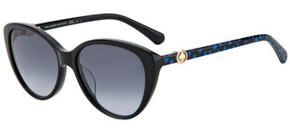 Kate Spade VISALIA/G/S women Black Cat Eye Sunglasses