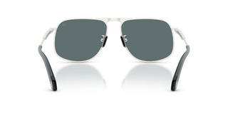 Moncler Vitessa Me4014 Unisex Silver Pilot Sunglasses