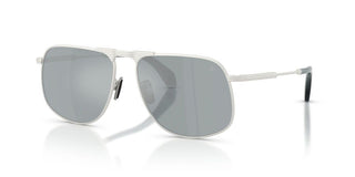 Moncler Vitessa Me4014 Unisex Silver Pilot Sunglasses