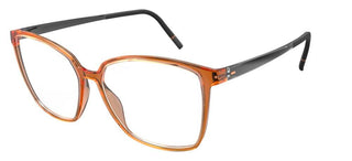 Silhouette VIVID SKY FR FULLRIM 1613 women Brown Geometric Eyeglasses
