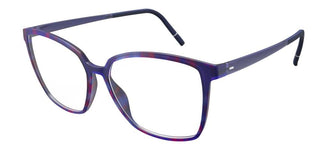 Silhouette VIVID SKY FR FULLRIM 1613 women Blue Geometric Eyeglasses