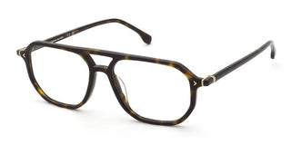 Lozza Vl4388 Unisex Havana Geometric Eyeglasses