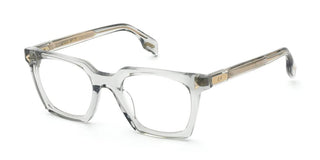Lozza Vl4393m Unisex Grey Geometric Eyeglasses