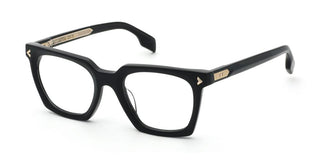 Lozza Vl4393m Unisex Black Geometric Eyeglasses