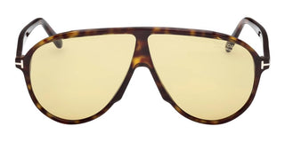 Tom Ford VLADIMIR FT1211 unisex Havana Shield Sunglasses