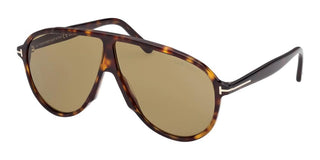 Tom Ford VLADIMIR FT1211 unisex Havana Shield Sunglasses