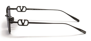 Valentino VLOGO SIGN unisex Black Cat Eye Sunglasses