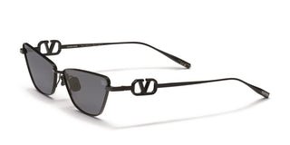 Valentino VLOGO SIGN unisex Black Cat Eye Sunglasses