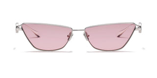 Valentino VLOGO SIGN unisex Silver Cat Eye Sunglasses