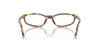 Miu VMU 01ZV women Havana Geometric Eyeglasses