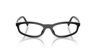 Miu VMU 01ZV women Black Geometric Eyeglasses