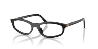 Miu VMU 01ZV women Black Geometric Eyeglasses