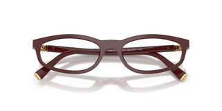 Miu VMU 01ZV women Red Geometric Eyeglasses