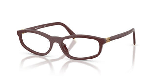 Miu VMU 01ZV women Red Geometric Eyeglasses