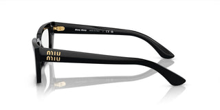 Miu Miu VMU 04XV women Black Geometric Eyeglasses